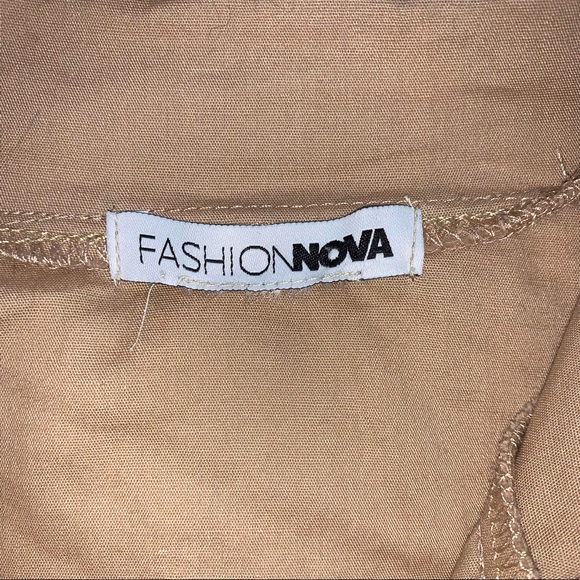 Fashion Nova Cropped Zip Up - Picture 2 of 2